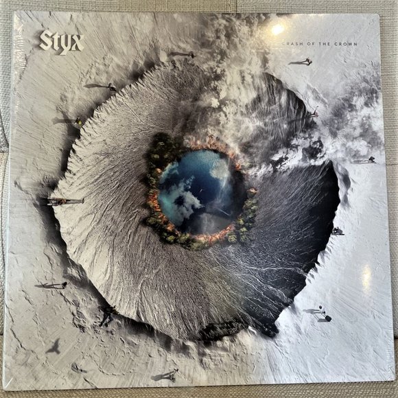 Styx Crash Of The Crown LP ~ Ltd Ed Colored Vinyl (Clear) ~ New/Sealed! - Picture 2 of 3